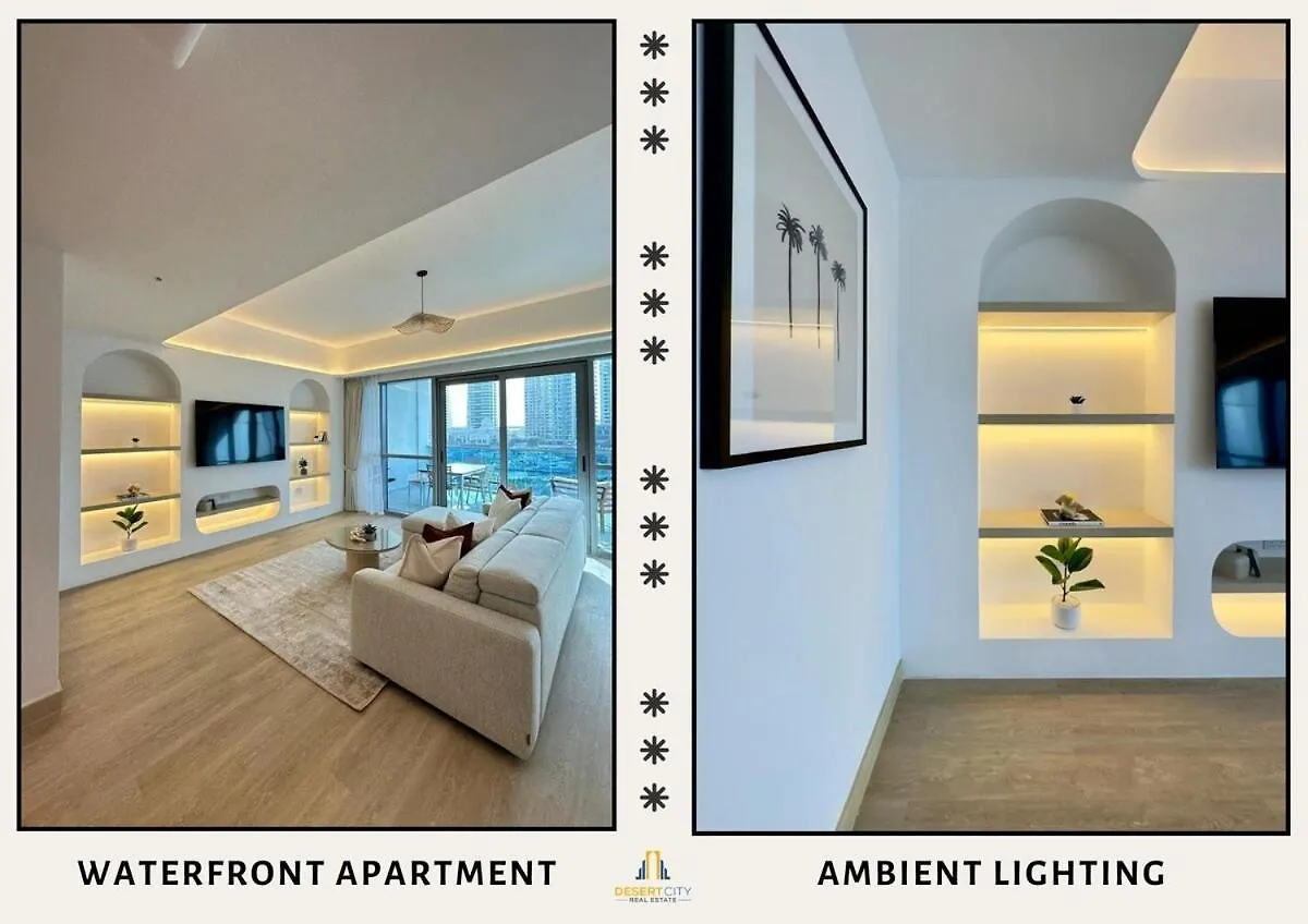 Apartment Chic 2 Bed In Dubai Marina, Hosted By Desert City Stays United Arab Emirates